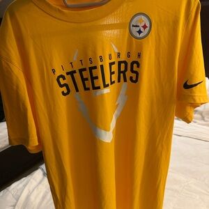 Nike Yellow Pittsburgh Steelers Tee